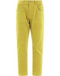Aspesi Corduroy Pants - Yellow