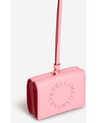 Stella McCartney Logo Lanyard Wallet - Pink