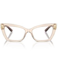 Dolce & Gabbana - Cat-Eye Glasses - Lyst