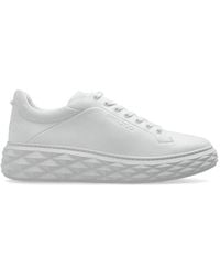 Jimmy Choo - Diamond Maxi Lace-Up Sneakers - Lyst