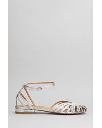 Bibi Lou - Metallic Buckle Flat Shoes - Lyst