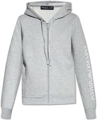 Emporio Armani - Hoodie With Logo, ' - Lyst