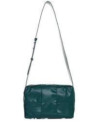 Bottega Veneta - Arco Intreccio Leather Medium Camera Bag - Lyst