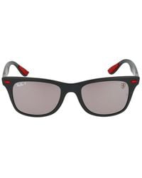 Ray-Ban - X Scuderia Ferrari Square Frame Sunglasses - Lyst