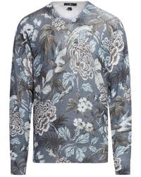 Etro - Floral-printed Crewneck Sweatshirt - Lyst