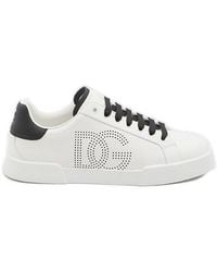 Dolce & Gabbana - Sports Shoes With Logo - Lyst