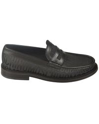 Moschino - Logo-jacquard Slip-on Loafers - Lyst