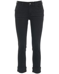 Liu Jo - Mid-Rise Cropped Jeans - Lyst
