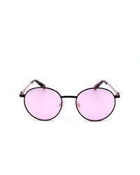 Love Moschino - Round Frame Sunglasses - Lyst
