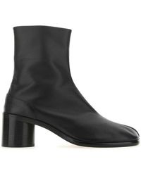 Maison Margiela Leather Tabi Ankle Boots 60 for Men - Save 14% | Lyst