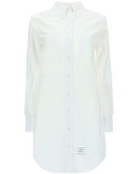 Thom Browne - Button-down Shirt Dress - Lyst