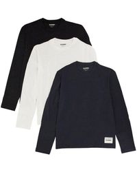 Jil Sander - Pack Of Three T-Shirts - Lyst