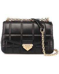 soho small quilted leather shoulder bag