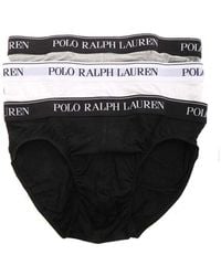 Polo Ralph Lauren - Logo Band Three-pack Briefs - Lyst