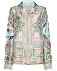 CASABLANCA - Le Labyrinthe Shirt - Lyst