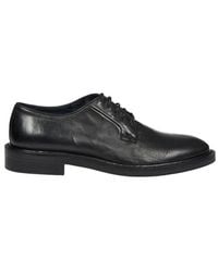Paul Smith - Round Toe Lace-Up Derby Shoes - Lyst
