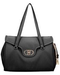 Liu Jo - Better Logo Padlock Charm Handbag - Lyst