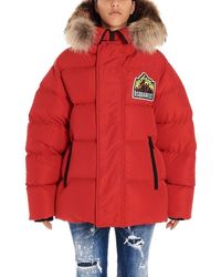 DSquared² - Logo Patch Down Jacket - Lyst