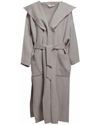 Barena - Belted Hooded Coat - Lyst