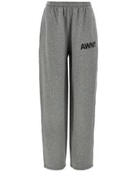 T By Alexander Wang - Sweatshirt Pants Gray - Lyst