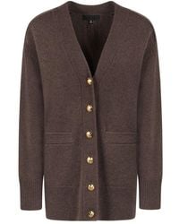 Nili Lotan - Jaycee Wool Blend Cardigan - Lyst