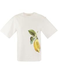 Sportmax - Nebbie T Shirt With Print - Lyst