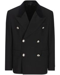 Prada - Double-breasted Tailored Blazer - Lyst