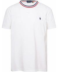 polo white t shirt