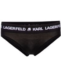 Karl Lagerfeld - Logo Detailed Briefs - Lyst