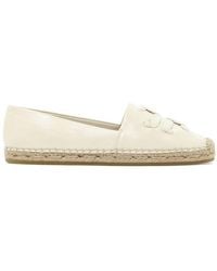 Tory Burch - Woven Double T Slip-on Espadrilles - Lyst