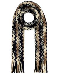 Missoni - Embroidered Wool Scarf - Lyst
