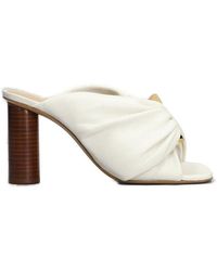 JW Anderson - Corner Gathered Sculpted Heel Mules - Lyst