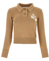 Isabel Marant - Isabel Marant Etoile Nolan Polo-inspired Sweater - Lyst