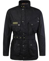 Barbour - International Multi-pocketed Buttoned Jacket - Lyst