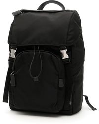 Prada Nylon Backpack - Black