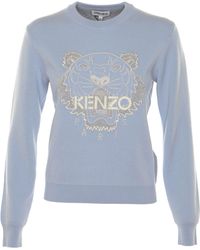 KENZO The Winter Capsule Crewneck Sweatshirt - Blue