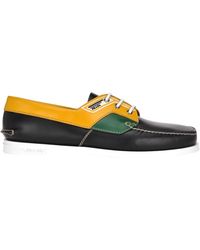 prada deck shoes