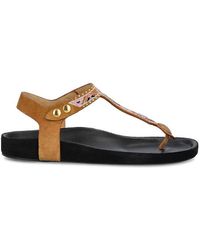 Isabel Marant - Enore Bucked Sandals - Lyst