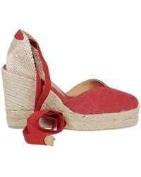 Castañer - Iconic Chiara Lace-Up Wedge Espadrilles - Lyst