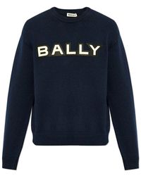 Bally - Sweater With Logo - Lyst