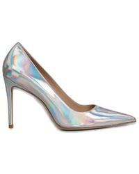 Stuart Weitzman - Pointed-Toe Slip-On Pumps - Lyst