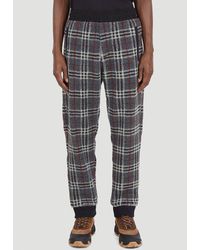 burberry check pants