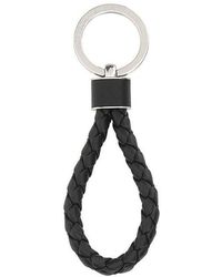 Bottega Veneta - Intreccio Key Ring - Lyst