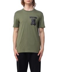 Moschino - Teddy Bear Printed Crewneck T-shirt - Lyst