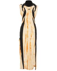 Y-3 - Rust Dye Long Dress - Lyst