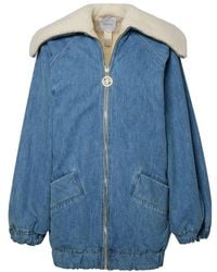 Patou - Blue Denim Jacket - Lyst