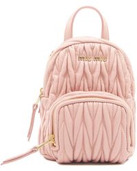 backpack miu miu