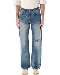 MM6 by Maison Martin Margiela - Distressed Jeans - Lyst