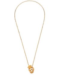 Versace - Medusa Rolo-chained Polished Finish Necklace - Lyst