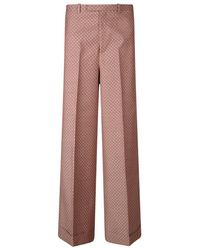 Gucci - Square G Trousers - Lyst